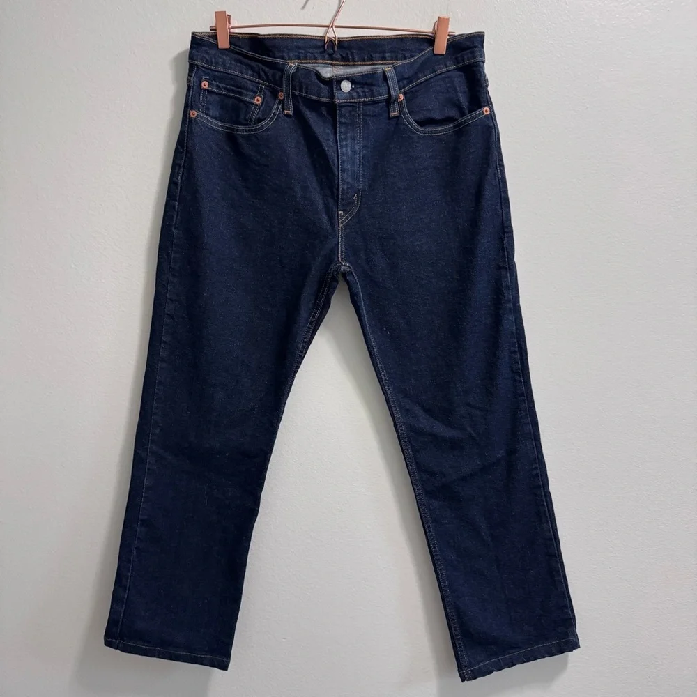 Men’s 514 Levi’s Dark Wash Size 34x32